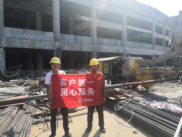 混凝土泵車 混凝土泵車