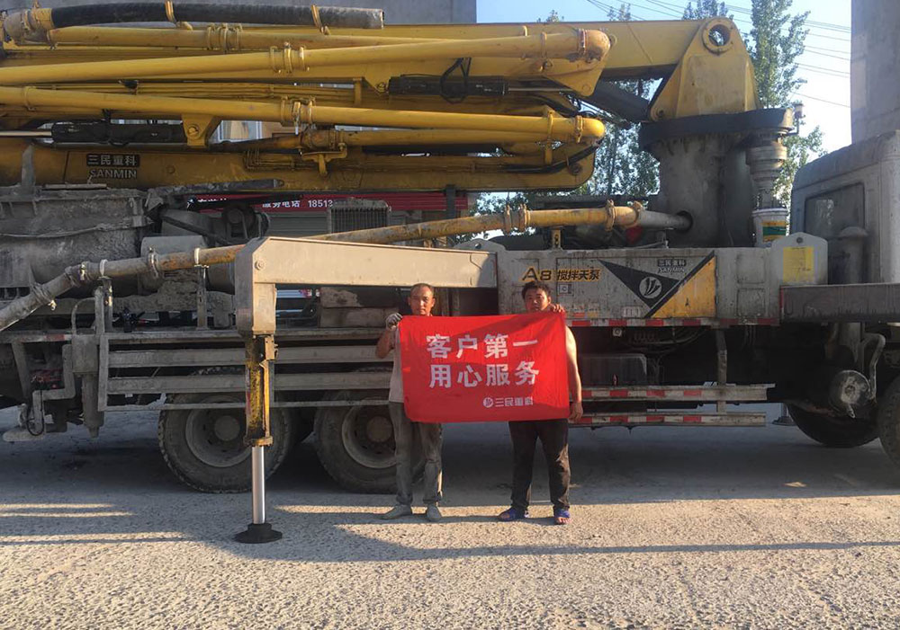 混凝土泵車 混凝土泵車