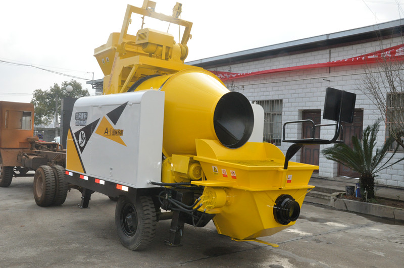 小型拖泵施工 小型拖泵施工