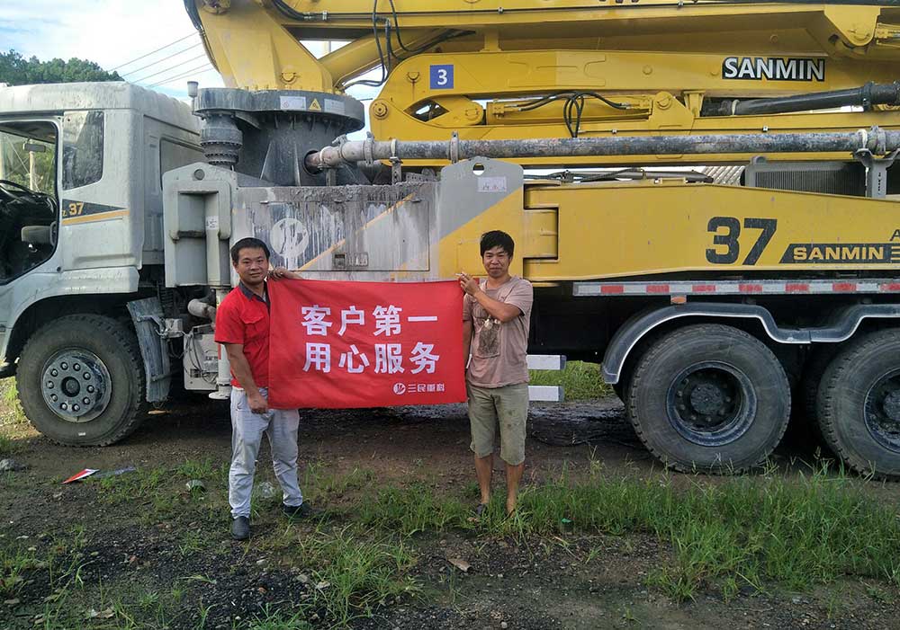 混凝土泵車 混凝土泵車