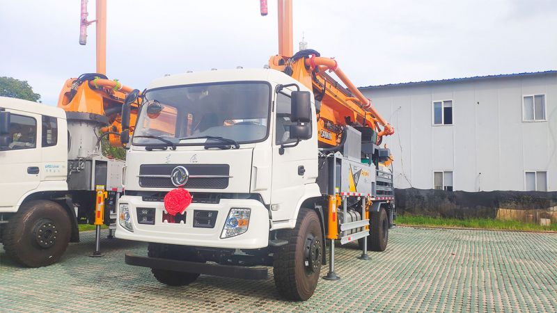 輕松解決混凝土攪拌泵車堵管難題，讓施工減少煩惱